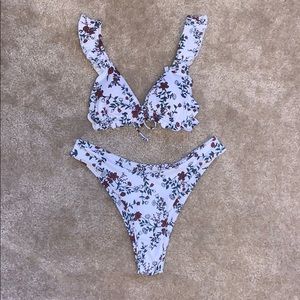 Floral bikini set